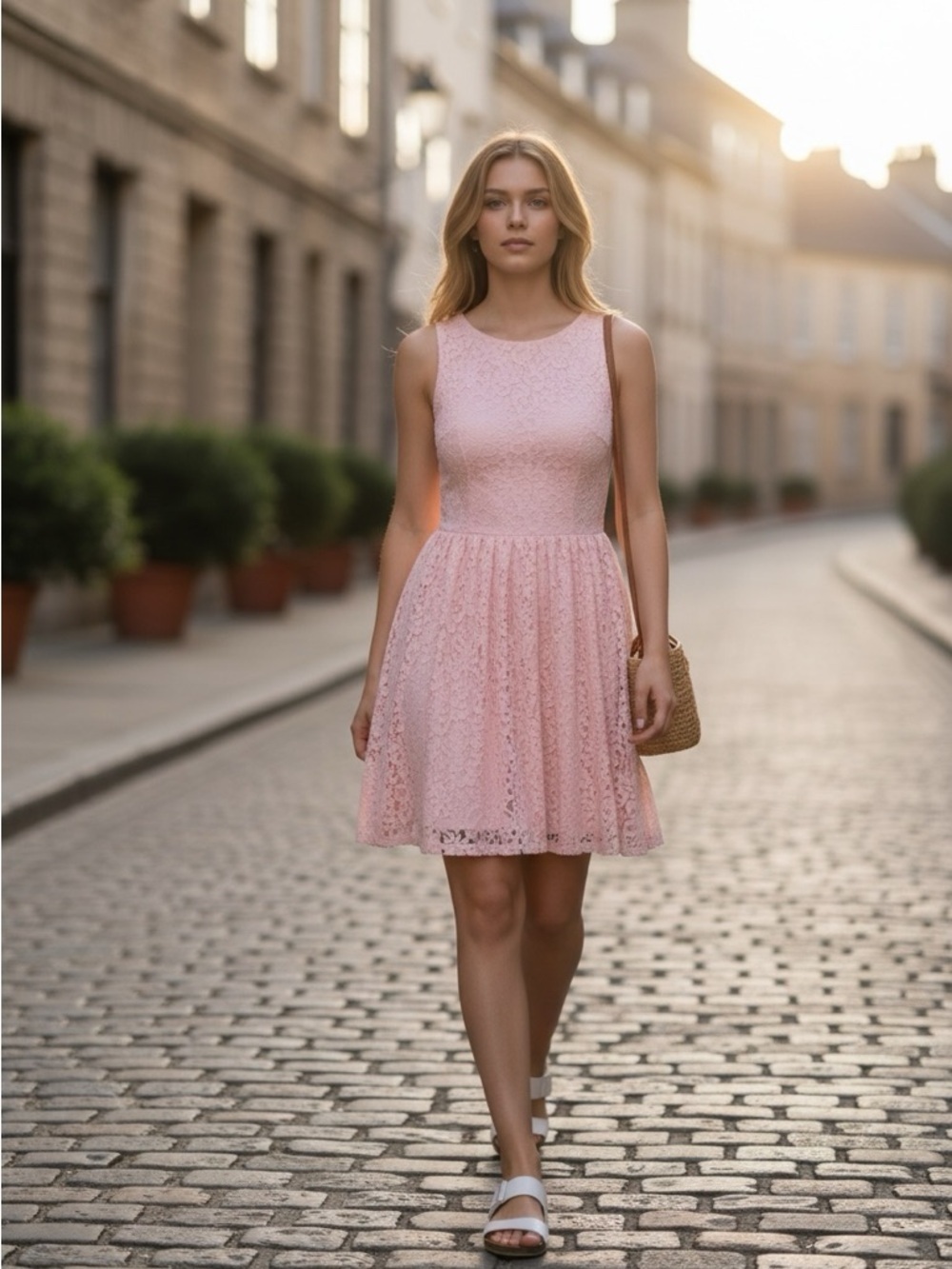 Rue 21 Pink Dress Medium